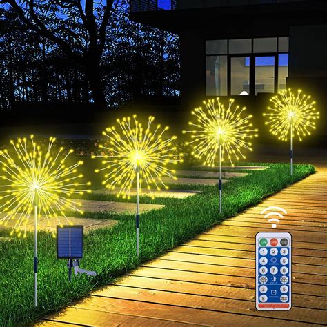 solar fairy lights waterproof|Solar Firework Light Waterproof Fairy Lights for Outdoor Garden .
